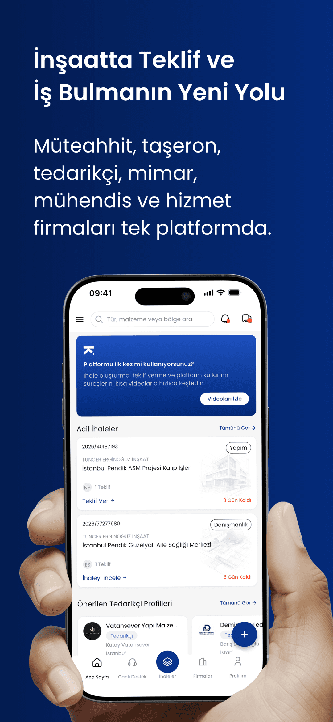 Köprü Ol mobil uygulama önizlemesi